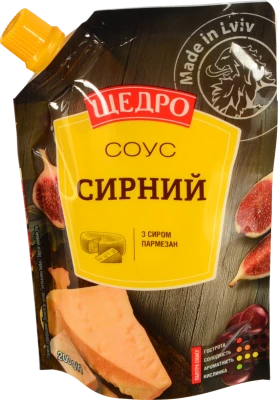 Соус Щедро Сирний з сиром пармезан 200г