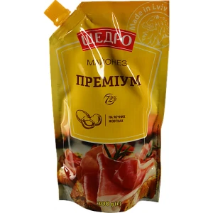 Майонез Щедро Преміум 72% 300г