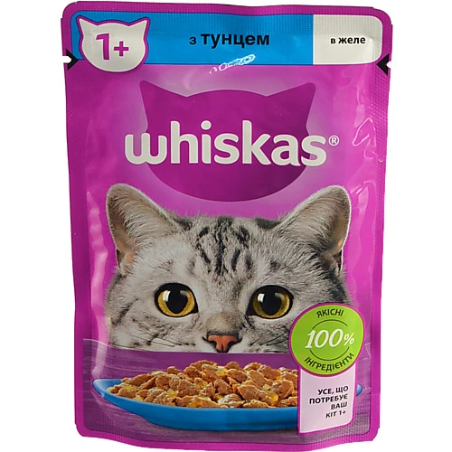 Корм Віскас 85г тунець в желе