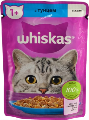 Корм Віскас 85г тунець в желе