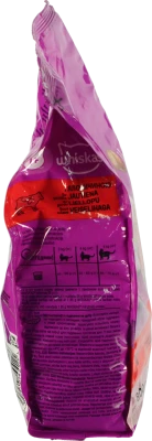 Корм сухий для дорослих котів з яловичиною Whiskas 800г