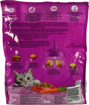 Корм сухий для дорослих котів з яловичиною Whiskas 800г