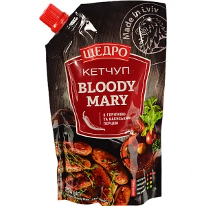 Кетчуп Щедро Bloody Mary 250г