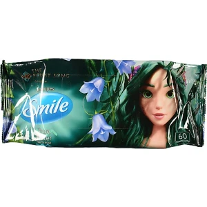 Серветки вологі The Forest Song Mavka Smile 60шт