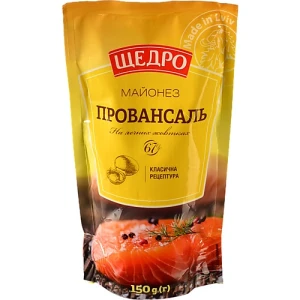 Майонез 67% Провансаль Щедро д/п 150г
