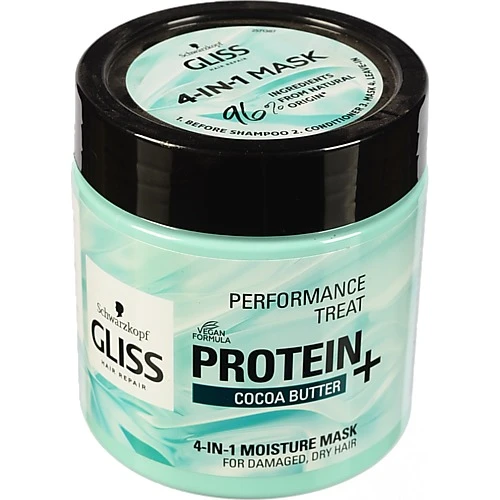 Маска 4 в 1 GLISS 400 мл Miracle Balm Зволоження для пошкодженого. сухого волосся