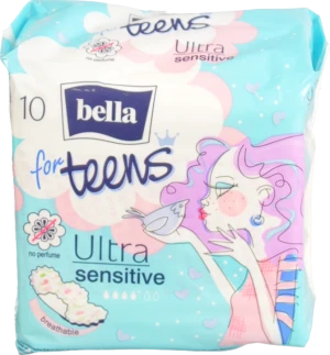 Прокладки гігієничні Bella for Teens Ultra Sensitive extra soft. (10 шт)