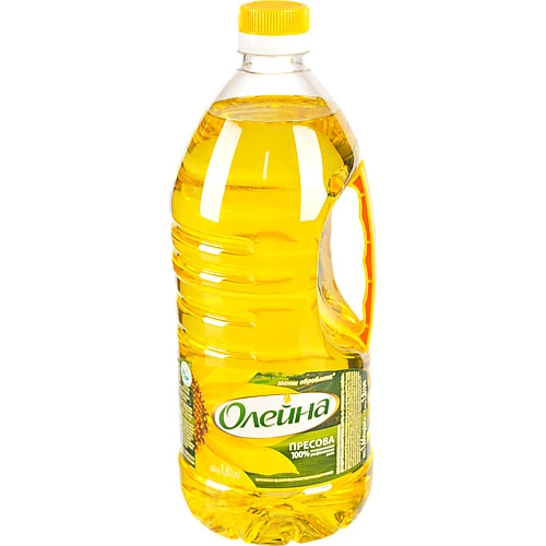 Олія соняшникова рафінована Пресова Олейна 1.8л