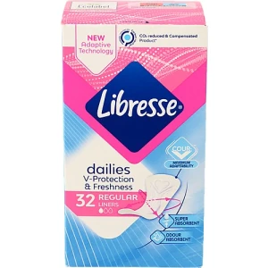 Прокладки щоденні Libresse Daily Fresh Normal Plus 32шт