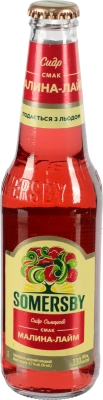 Сидр Somersby Малина-лайм 330мл 4.7%