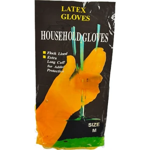 Рукавички гумові розмір M