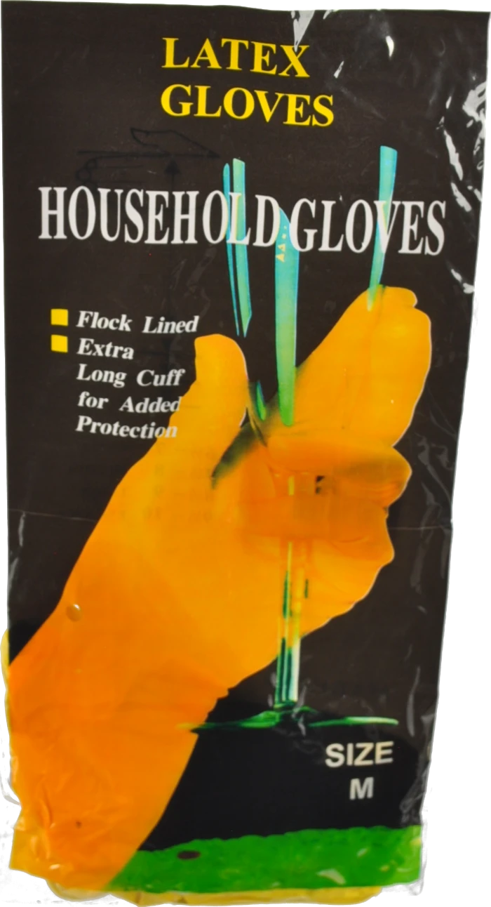 Рукавички гумові розмір M