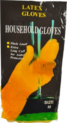 Рукавички гумові розмір M