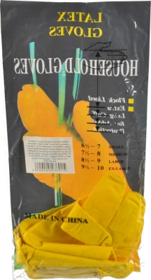 Рукавички гумові розмір M