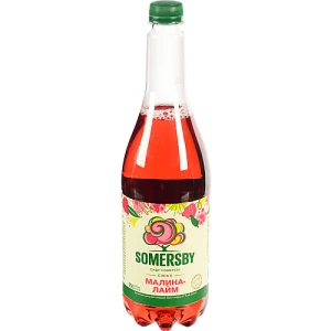 Сидр Somersby Малина-Лайм 0.95л 4.7% п/пл