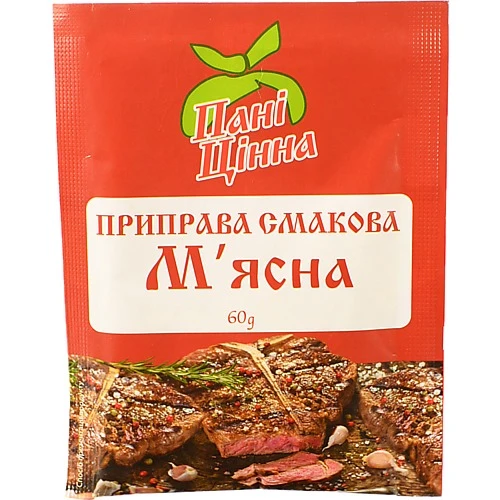 Приправа Пані Цінна 60г м'ясна