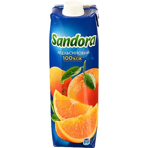 Сік Сандора 0.95л апельсин