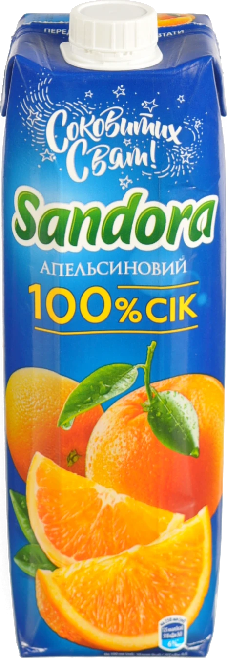 Сік Сандора 0.95л апельсин