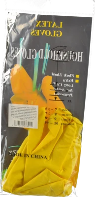 Рукавички гумові розмір XL