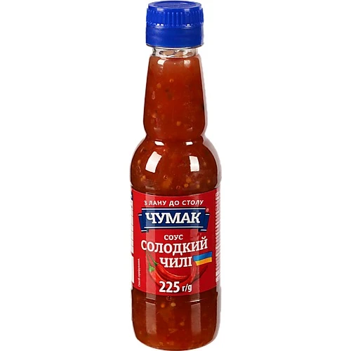 Соус Чумак Солодкий чилі п/пл 225г