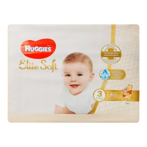 Підгузки Huggies Еліт Софт Джамбо 3 40шт