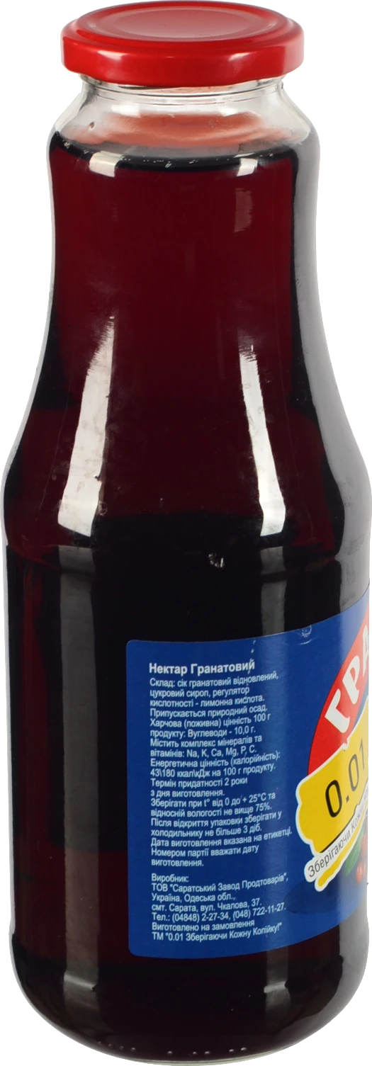 Нектар 0.01 1л гранатовий