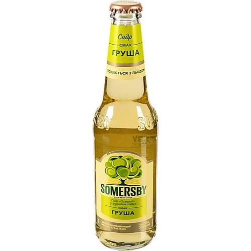 Сидр Somersby Груша 330мл 4.7%
