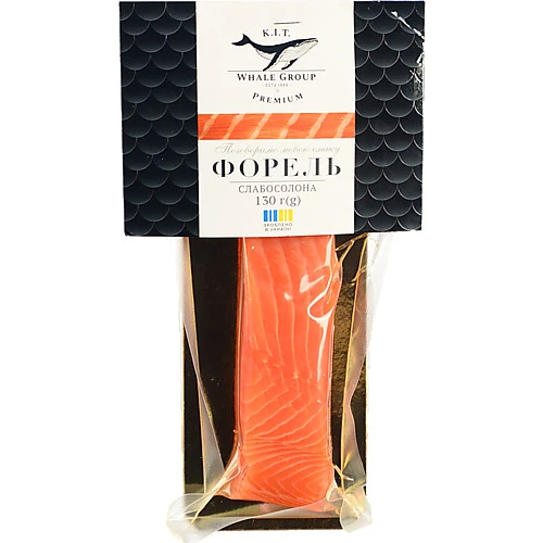Форель слабосолена філе-шматок K.I.T. в/у