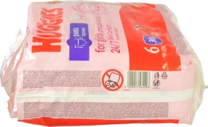 Трусики-підгузники Huggies 6 розмір 30шт Дівчатка