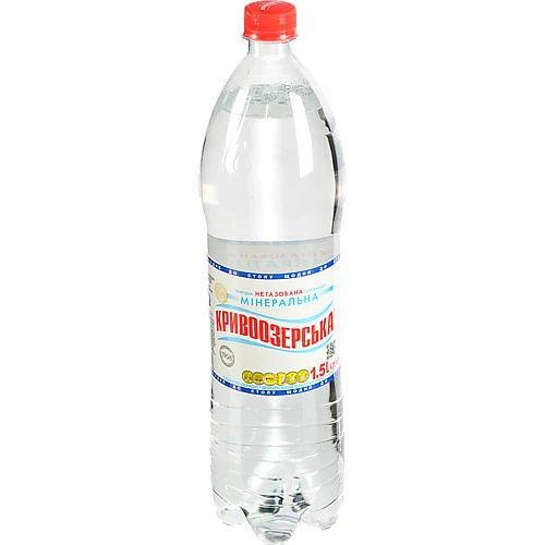 Вода Кривоозерська 1.5л негазована