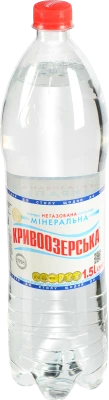 Вода Кривоозерська 1.5л негазована
