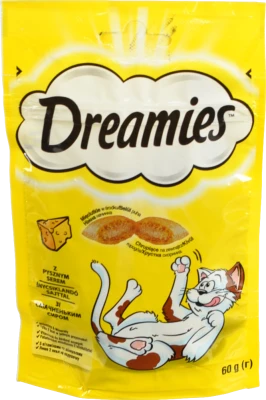Ласощі для котів Dreamies з сиром 60г