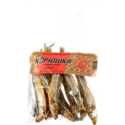 В'ялена нерозібрана корюшка BlaBlaFish 90г