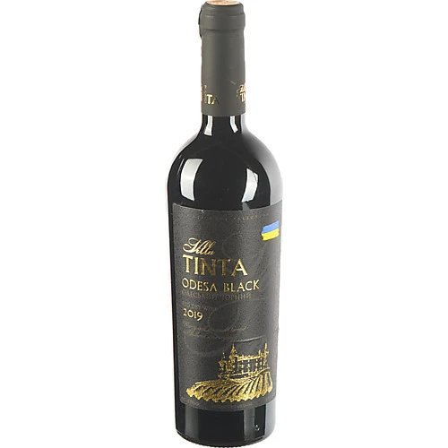Вино Villa Tinta 0.75л Одеський чорний червоне сухе