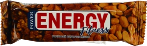 Батончик-мюслі горіховий Power Energy Fitness, 30 г