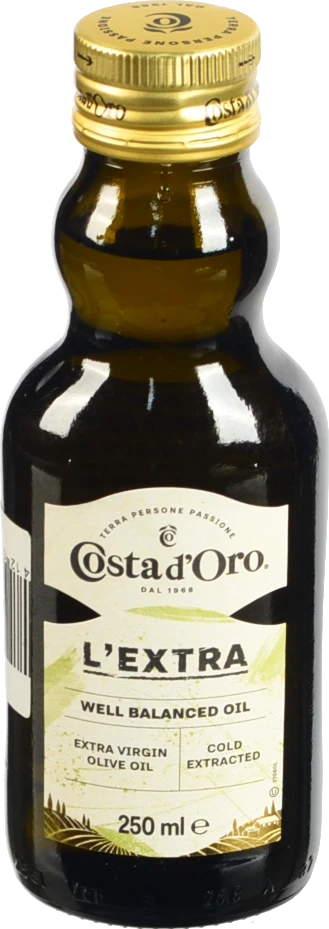Олія оливкова Extra Virgin Costa D'oro с/пл 0.25л