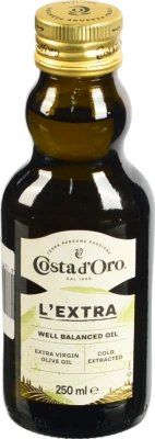 Олія оливкова Extra Virgin Costa D'oro с/пл 0.25л
