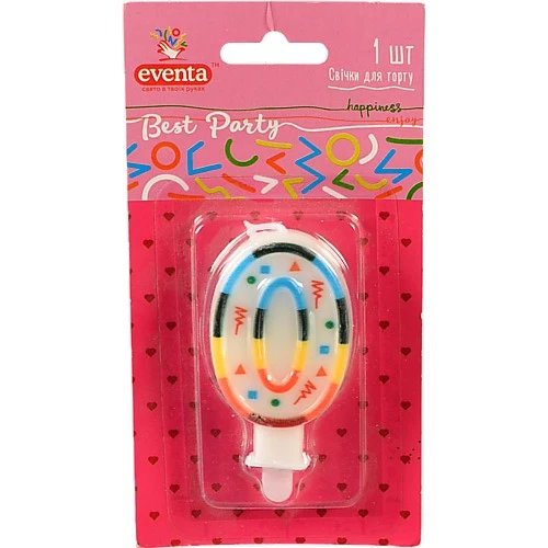 Свічки Eventa для торту 0