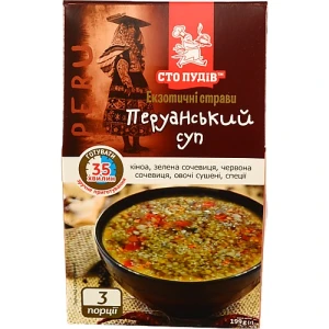 Суп зручного приготування Перуанський Сто пудів к/у 199г