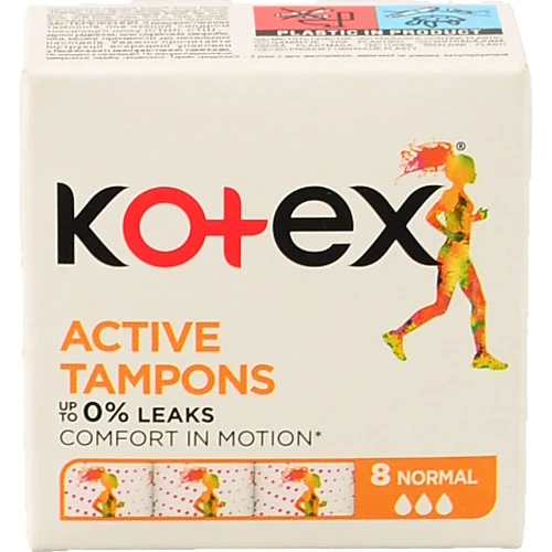 Тампони Kotex актив нормал 8х16