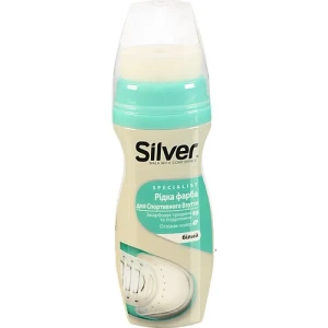 Фарба для спортивного взуття біла Silver 75г