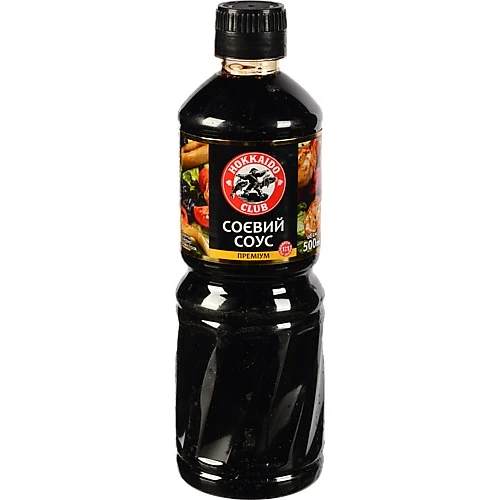 Соус соєвий Преміум Hokkaido club п/пл 500мл