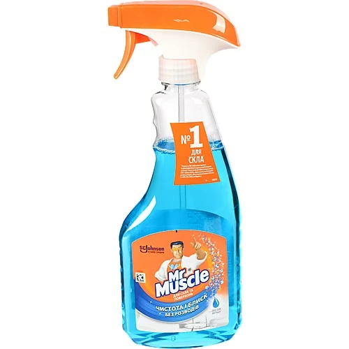 Засіб для миття скла та поверхонь Після дощу Mr.Muscle 500мл