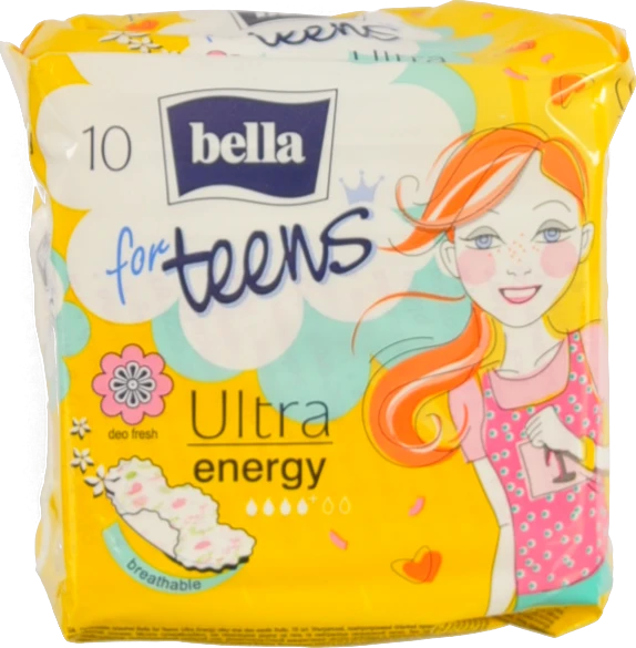 Прокладки Белла for teens ultra energy 10шт