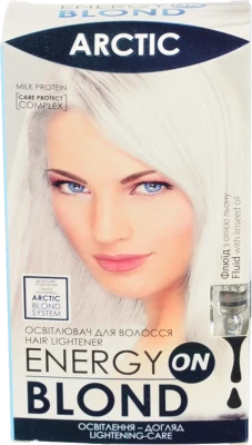 Освітлювач д.волосся Екмі Energy blond arctic з флюідом
