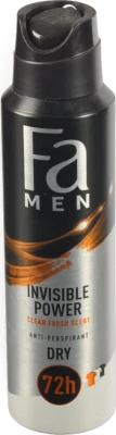 Антиперспірант чоловічий Fa Invisible Power Xtreme 150 мл