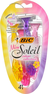 Бритва з 3 лезами Miss Soleil BIC 4шт