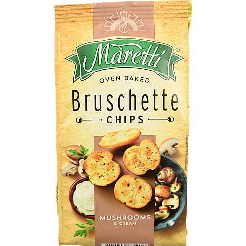 Брускетти Maretti з грибами та сметаною 70г