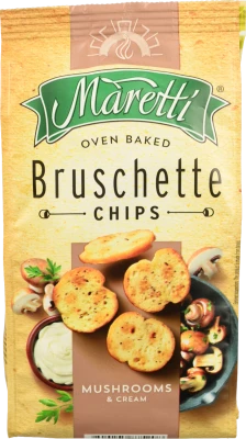 Брускетти Maretti з грибами та сметаною 70г