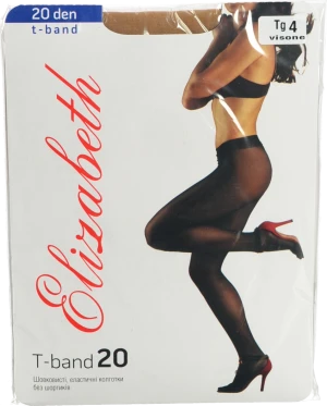 Колготи Elizabeth t - band беж 20 s4
